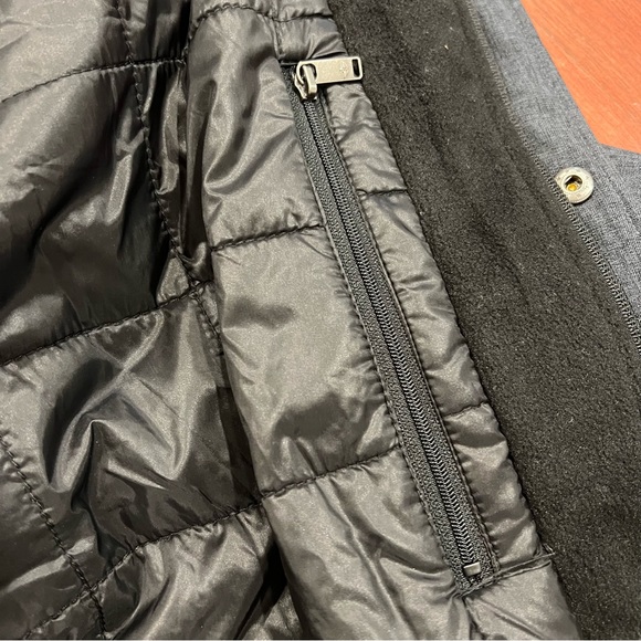 Dockers Men's Soft Shell Stand Collar Zip Front Jacket W/ Attached Fleece Bib - Picture 7 of 16